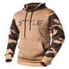 Men Hoodies Camouflage Casual Men's Sportswear Military Sweatshirts Spring Male Loose Camo Hooded Pullover Fleece Clothing 211217