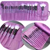 32 stks Professionele Make-up Borstels Cosmetische Eyeliner Lipbrush Foundation Brush 7 Colors DHL