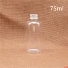 75ml Cosmetic Water Drop Plastic Container Empty Travel use Shampoo Body Lotion Cream Refillable Bottles Free Shippinggood qtys