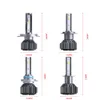 Um par H1 / H3 / H4 LED Farol Lâmpadas H7 / H8 / H11 9005/9006 Lâmpadas Cabeças 6000K Auto F3-1860 Headlamps Sem erro LED Car Light