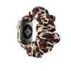 Scrunchies Apple Watch-Armbänder 38/40 mm 42/44 mm, Damen-Stoffmuster, bedruckte Stoff-Armbänder, elastisches Scrunchy-Band für iWatch Serie 6, 5, 4, 3, 2, 1 SE