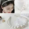 Womens Simple Pearls Headband All-match bands Wedding Hair Hoop Bundle Girls hair Accessories diademas para el pelo mujer