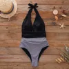 Vintage Butterfly Sleeve Swim Suits Boho Ruffle Print Swimwear Badar Sexig Simning för Kvinnor Baddräkt B425 210611
