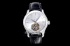 AXF Master Ultra Thin Tourbillon 1662451 Automatic Mens Watch White Dial Stick Markers Leather Strap Super Edition 2021 Watches Puretime A1