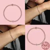 925 Sterling Silver Rose Gold kralen Pulsera voor vrouwen jubileumfit originele Pandora armband sieraden