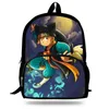 Schultaschen 16-Zoll-Kinder-Wakfu-Druck für Teenager Mochila-Rucksack für Kinder, Jungen, Mädchen, tägliche Büchertasche