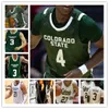 Maglie personalizzate College Basketball Colorado State David Roddy Isaiah Stevens John Tonje Dischon Thomas Jalen Lake Kendle Moore Chandler Jacobs Thistlewood 4XL