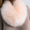 Women Winter Faux Fur Collar Neck Warmer Scarf Wrap Shrug Wedding Evening Party H0923