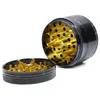 Grinder per erbe in lega di alluminio da 63 mm