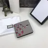 Klassische Luxusdesigner Herren kurze Brieftaschen für Männer Damen Leder schlank männliche Geldbörsen Geld Clip Kreditkarte Dollar Brieftasche mit Kasten