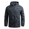 Windproof Jacket Men Waterproof Breathable Parka Brand Casual Sports Outdoor Coat Male Wind Hardshell Wind Tops 210927