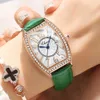 Chenxi Nouvelle Femme Montre Étanche Top Marque De Luxe Robe Quartz Dames Montres Casual Bracelet En Cuir Horloges Femme Montre-Bracelet Q0524