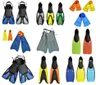 Çocuk Yüzme Eğitim Yüzgeçleri Yetişkin Ekipmanları Uzun Fin Derin Dalış Açık Şnorkel Üç Hazineleri Işık Kurbağa Ayakkabı