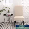 Katı Renk Sandalye Kapak Spandex Streç Elastik Slipcovers Sandalye Beyaz Kapakları Yemek Odası Mutfak Düğün Ziyafet Otel Fabrika Fiyat Uzman Tasarım Kalitesi