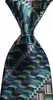 Bow Ties Men's Plaid Tie 100% Silk Blue Red Green Jacquard Party Wedding Woven Fashion Designers Necktie