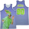 Мужчины Childs Play #88 Cucky Movie Basketball Jersey Хип -хоп дышащий хип -хоп Color Blue Black For Sport Fan