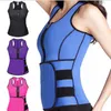 Neoprene Body Shaper Donna Gilet dimagrante Thermo Fitness Trainer Neoprene Sauna Gilet termico Vita regolabile Trainer Body Shaper S-4XL