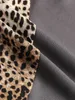 Girls Dalmatian Stampa Colorblock Shoele Sleeve Dress Lei