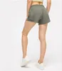 2021 Womens Yoga Shorts Calças De Bolso Rápido Disco Seco Ginásio Esporte Outfit Estilo De Alta Qualidade Vestidos De Verão Elásticos Cintura