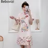 chinesische cheongsam -kleider rosa