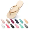 Forty Slippers Shoes One Flip Beach Flops Womens Green Yellow Orange Navy Bule White Pink Brown Summer Sport Sneaker Size 35-3 70