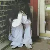 Decoración de fiesta Soporte de Halloween Control de voz Ghost Fantasma Adornos de bebé Decoración de horror DIY