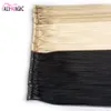 루프 마이크로 링 사전 채권 I 팁 머리카락 확장 1 세대 제품 200strands 100g 12-28inch 풀 헤드는 30 분 정도 소요됩니다.