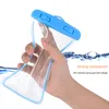 Mobiltelefoner Höljer Noctilucent Vattentät väska PVC Skyddande mobiler Telefonväskor Pouch Väska för dykning Simning Sport för iPhone 6 7/6 7 Plus
