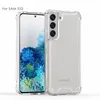 Factory en gros TPU acrylique 2 en 1 Cas de téléphone clair pour iPhone 13 Pro Max 12 11 XR XS Samsung Galaxy S22 Plus A13 Z Fold 3 Moto g Pure Couverture transparente transparente