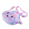 Jeux Mode Sensory Bubble Bretelle Party Favor Sac à bandoulière Jouet de décompression Finger Push Phone Pouch Case Change Coin Purse Rabit Toys for Girls Kids Gift