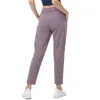 Lu-159 Pantaloni da donna Pantaloni sportivi da yoga Pantaloni larghi con coulisse Vita elastica Abbigliamento da palestra Corsa Fitness Casual Capris Pantaloni da allenamento Trous268S