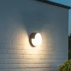 LED-buiten ronde wandlamp Park decoratieve waterdichte buitenwandlamp
