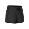 Lu Lu Sports Feeling Women Skin Hotty Hot Yoga Shortsハイウエストエラスティックカジュアルレギンスランニングバイカーテニスゴルフビーチドロースト