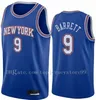 Vintage Obi Toppin RJ 9 Barrett Derrick Rose Julius Randle NewYorkKnicksMen Black City 2020-21 Swingman Basketball Jersey Edition Maat S-2XL