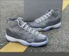 Schoenen 11 Cool Grey heren Basketbal Echte koolstofvezel 11s Medium Wit-Cool Mannen Sport Sneakers Airs Running Trainers CT8012-005