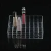 Boîtes de rangement Bacs 36/40 Grilles En Plastique Transparent Maquillage Organisateur Boîte Rouge À Lèvres Bijoux Cosmétique Cas Titulaire Présentoir Organisateurs