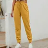 2021 sommer Weibliche Jogger Hosen frauen Jogginghose Lässig Hohe Taille Stilvolle Breite Bein Hosen Q0801