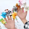 Hatta Mini Hayvan Parmak Bebek Peluş Oyuncak Parmak Kuklaları Talking Sahne Hayvan Grubu Doldurulmuş Artı Doldurulmuş Hayvanlar Oyuncaklar Hediyeler Dondurulmuş 1055 V2