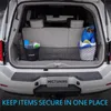 MICTUNING – organisateur de voiture 43 ''x 23'', filet de coffre à Double couche amélioré, filet de chargement arrière à haute élasticité, extensible, rangement universel en maille