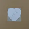 Sublimation Blank Heart Jigsaw Puzzles Party DIY 75 Pieces Gold Silver Puzzle Paper Products Hearts Love Shape Transfer Printing B1402736