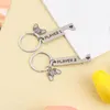 Keychains 2 PCs Funny Player 1 Anniversary Gifts Couples Key Chains Gamer Buckle Ring Miri22