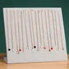 Jewelry Pouches Bags Hooks Shape Bracelet Chain Necklace Display Holder Stand Organizer Hangs Show Rack Chains Rita22