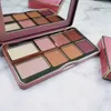 Snel gratis schip epacket! Mode Nieuws Beauty Items Make Nicole Bronzers 8 Color Bronzer Highlighters Palette