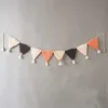 Decorative Objects & Figurines Nordic Hand-woven Garland Part-y B-anner Tent Bed Mat Baby Shower Bunting Ornament Kids Room Hanging Wall Dec