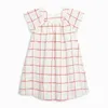 Małe Maven Girls Sukienka z długim rękawem Druk kwiatowy Vestidos Elegancka sukienka Peter Pan Kołnierz Baby Infant Dress Bawełna 210908