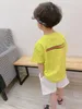 alta qualità estate bella ragazzi ragazze abbigliamento set bambini girocollo t-shirt + pantaloncini tute bambino moda casual tuta bambini di età compresa tra 2-14