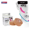 Kindmax Kinesiologie Tape voor Face V Line Lifting Mask Rimpel Reducer Neck Eye Area Invisible 2 Rolls Elleboog Kniebescheiden