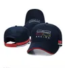 New F1 Formula One Full Embroidered Logo Men's and Women's Outdoor Sports Racing Cap