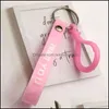 Sleutelringen Sieraden Custom Zachte Flexibele Merk Logo 3D PVC Ketting Mode Motorfiets Keychain Auto Drop Levering 2021 YRFVW