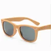 Monturas de gafas de sol Retro bloque de grano de madera rayos ultravioleta para hombres y mujeres polarizadas cebra bambú señoras de alta calidad